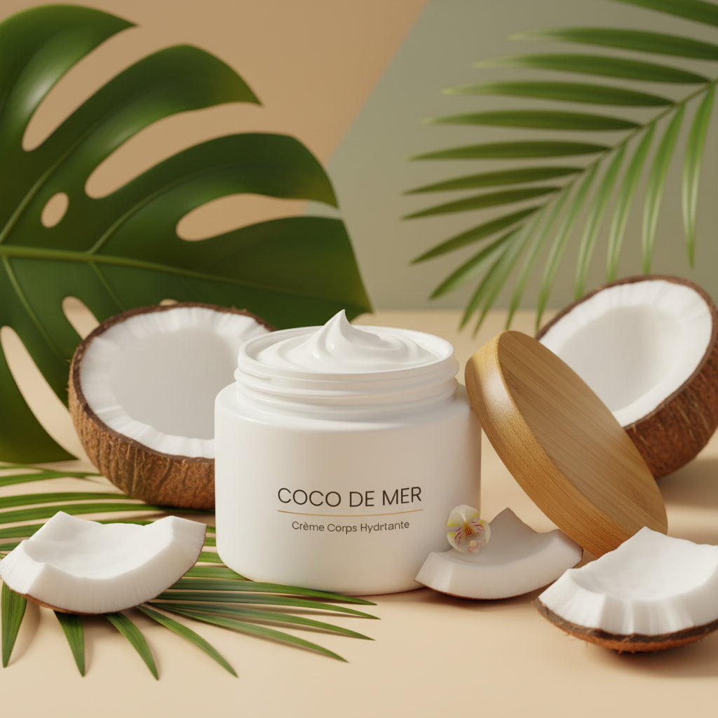Trésor Naturel : Huile de Noix de Coco Vierge Bio